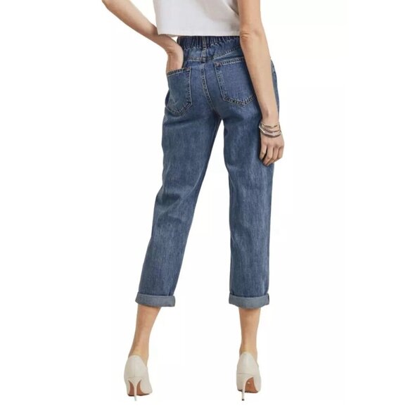 Risen Women’s Denim High Waist Vintage Mom Fit Jeans Size medium - Picture 3 of 12